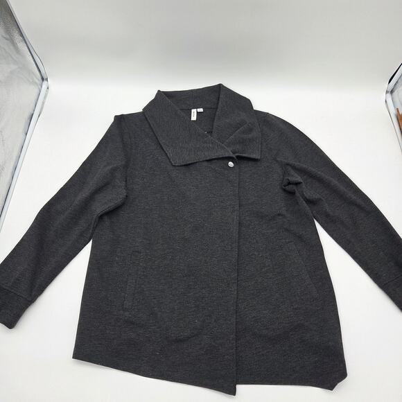 Kensie One Snap Asymmetrical "Made to make you feel pretty" Jacket Cardigan XL - Picture 6 of 6